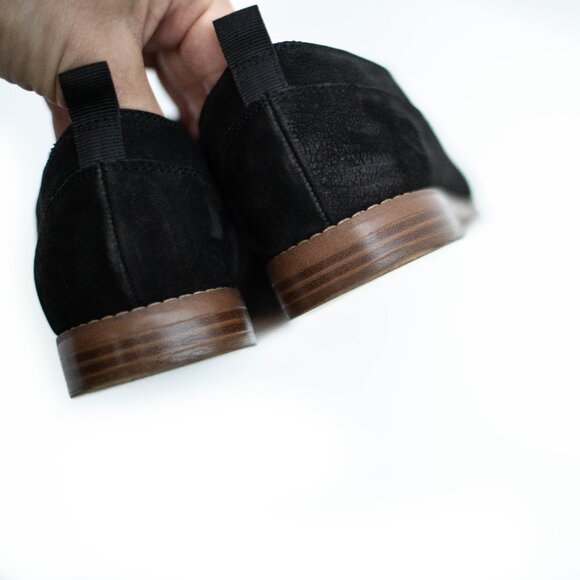 Franco Sarto Hum Loafers Women’s 7M Black Suede Slip-On Casual Shoes - Picture 11 of 12